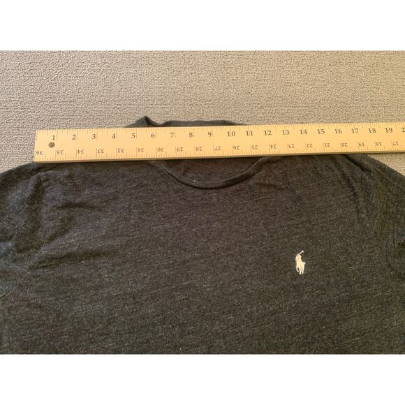 Polo Ralph Lauren Men Large Gray Long Sleeve Shirt - Picture 5 of 13